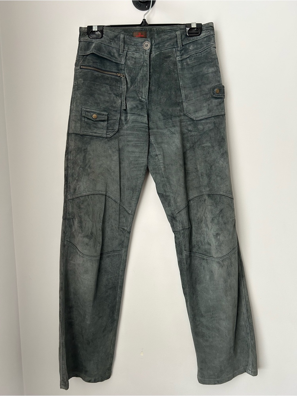 Vintage Danier Suede Utility Jeans Pants